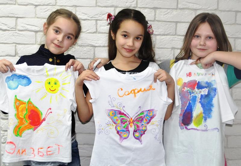 мастер класс по рисованию на футболках для детей в кемерово